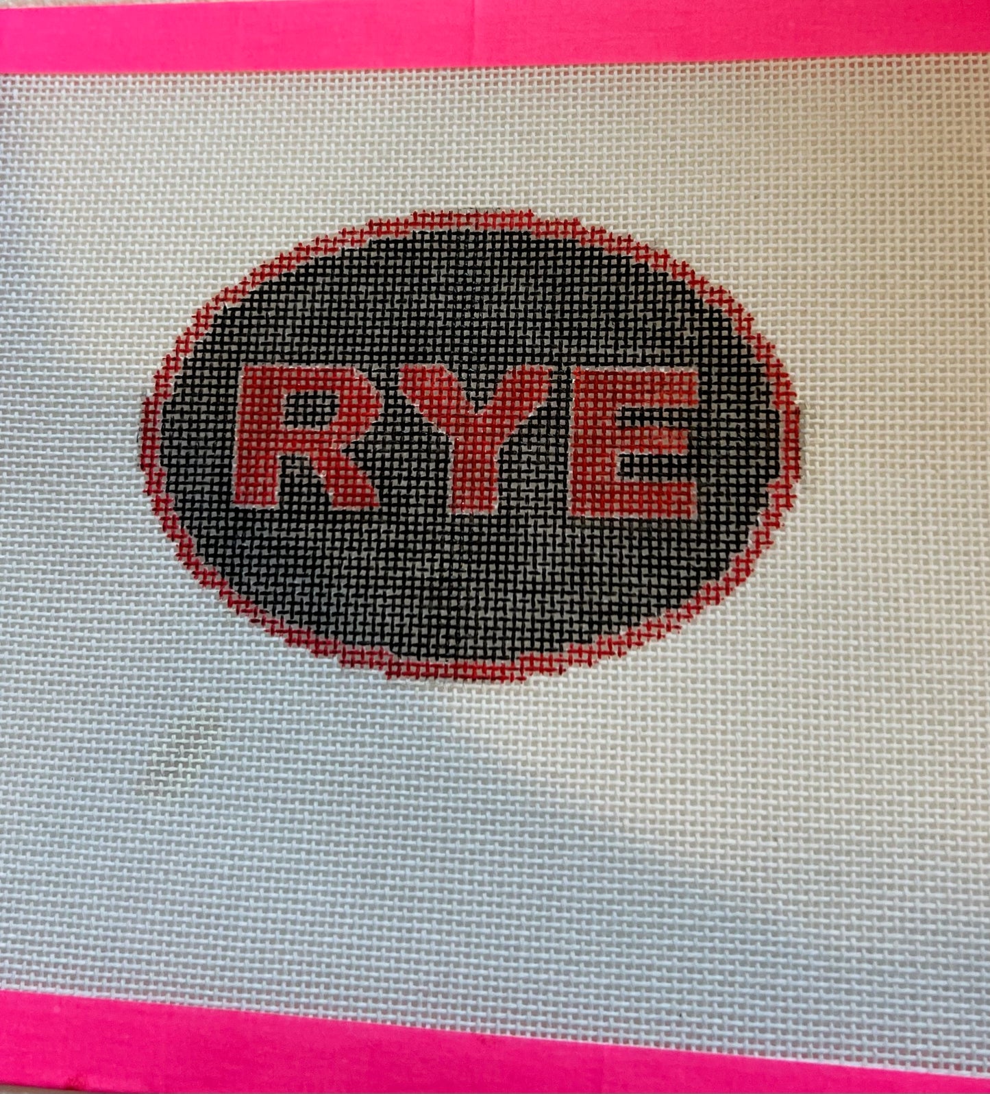 Rye Canvas - Red & Black